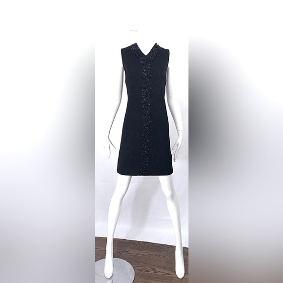 Stunning Vintage St. Andrews Black Dress - Picture 2 of 3